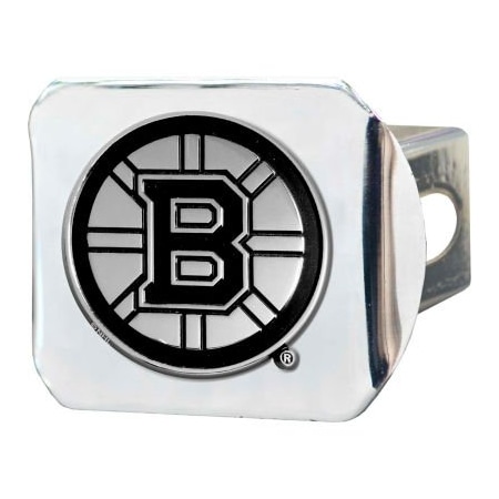 Fanmats NHL - Boston Bruins - 3-D Chrome Hitch Cover 3-3/8" x 4" - 15143